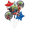 Anagram Bouquet de ballons à l'hélium Avengers | 5 pièces