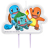 Amscan Pokémon Cake Candle 5.5x8.3cm | per piece Amscan Pokémon Cake Candle 5.5x8.3cm | per piece
