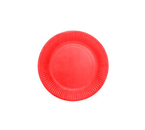 WeFiesta Assiettes rouges 18 cm | 8 pièces