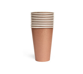 WeFiesta Rose Gold Cups 350ml | 10 pieces