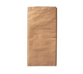 WeFiesta Nappe en papier or rose/cuivre 120 x 180 cm | à l'unité