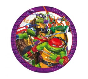 Procos Party Mutant Ninja Turtles Plates 23cm | 8 pieces