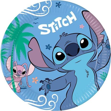 Procos Party Stitch Plates 23 cm | 8 pieces