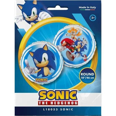 Grabo Ballon en aluminium Sonic 46 cm | à l'unité