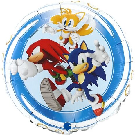 Grabo Sonic Folieballon 46cm  | per stuk Grabo Sonic Folieballon 46cm  | per stuk