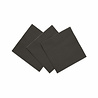 WeFiesta Black Napkins 24x24cm | 20 pieces