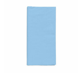 WeFiesta Tischdecke aus hellblauem Papier, 120 x 180 cm | pro Stück