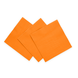 WeFiesta Serviettes orange 33x33cm | 20 pièces
