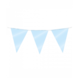 Paper Dreams Baby Blue Metallic Flag Garland | 10 meters