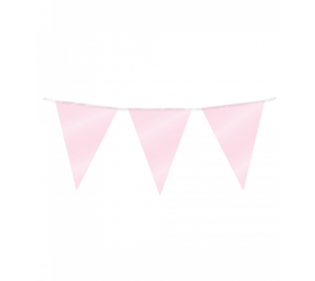 Paper Dreams Babyrosa Metallic-Flaggengirlande | 10 Meter
