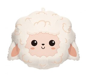 Tuf-Tuf Ballon en aluminium mouton 43 x 36 cm | À l'unité