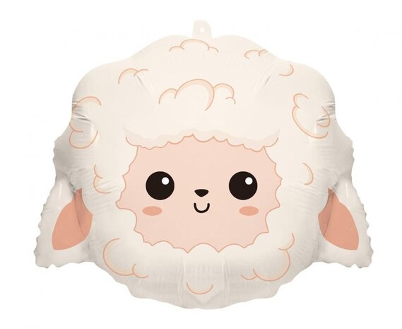 Tuf-Tuf Sheep Foil Balloon 43x36cm | Per piece