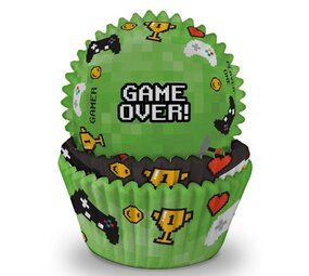 Creative Converting Game Cupcake Molds | 75 pieces