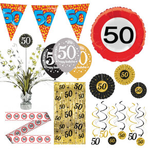 50 jaar feestartikelen en versiering 50 jaar feestartikelen en versiering