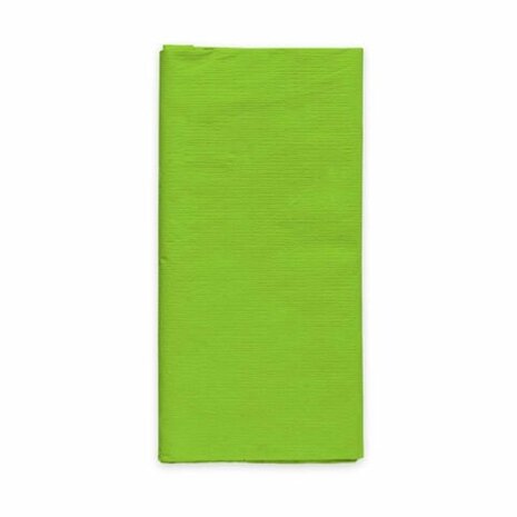 WeFiesta Nappe verte en papier vert citron 120 x 180 cm | à l'unité