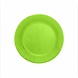 WeFiesta Green Plates Lime Green 23cm | 8 pieces