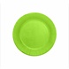 WeFiesta Green plates Lime Green 23cm | 16 pieces