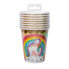 Paper Dreams Gobelets Licorne 250 ml | 8 pièces