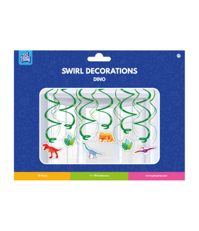 Paper Dreams Tourbillons Dino World 70 cm | 12 pièces