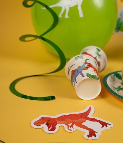 Paper Dreams Dino World Swirls 70cm | 12 pieces