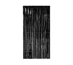Paper Dreams Black Foil Door Curtain 100x200cm | per piece