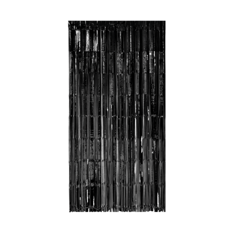 Paper Dreams Black Foil Door Curtain 100x200cm | per piece Paper Dreams Black Foil Door Curtain 100x200cm | per piece