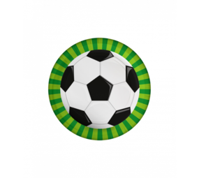Paper Dreams Fußball-Weltkarte, 23 cm | 8 Stück