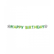 Paper Dreams Buchstabengirlande „Fußball“ – „Alles Gute zum Geburtstag, Welt“ – 2,5 Meter | pro Stück