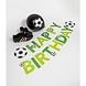 Paper Dreams Guirlande de lettres de football « Joyeux anniversaire » 2,5 mètres | à la pièce