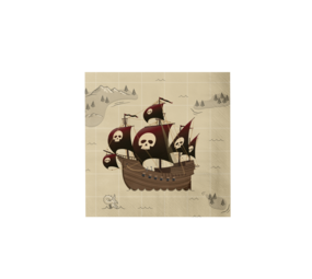 Paper Dreams Piratenservietten 33x33cm | 16 Stück