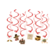 Paper Dreams Pirate Swirls 70cm | 12 pieces