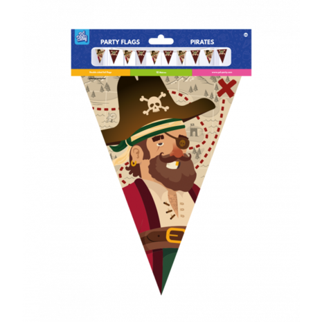 Paper Dreams Guirlande de pirates 10 m | à la pièce