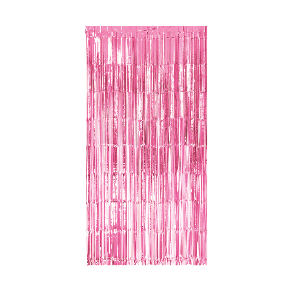 Paper Dreams Rideau de porte métallisé rose pâle 100 x 200 cm | à l'unité