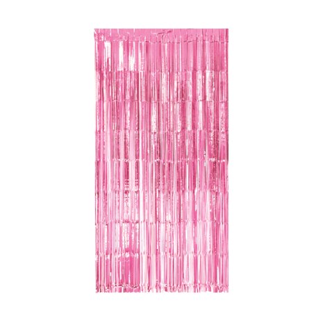 Paper Dreams Rideau de porte métallisé rose pâle 100 x 200 cm | à l'unité