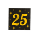 Paper Dreams Servietten „25 Years Classy“, 33 x 33 cm | 16 Stück