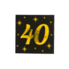 Paper Dreams 40th Birthday Napkins Classy 33x33cm | 16 pieces