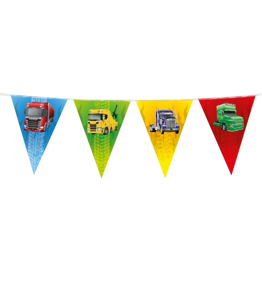 Paper Dreams Trucks Bunting 10m | per piece
