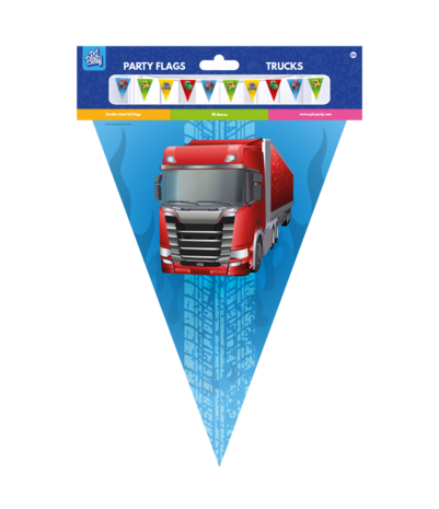 Paper Dreams Guirlande de camions 10 m | à l'unité