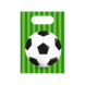 Paper Dreams Sachets cadeaux Football Monde 16x23cm | 6 pièces