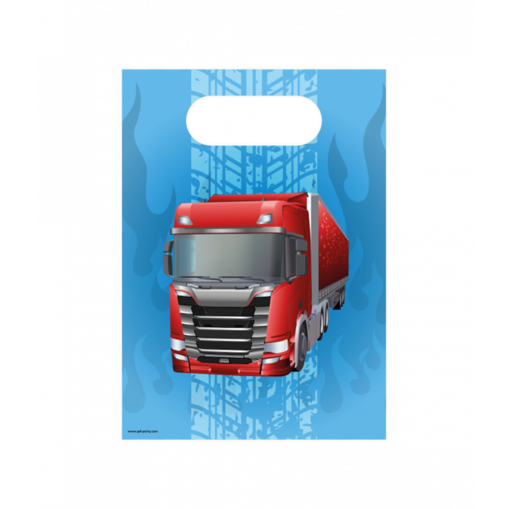 Paper Dreams Trucks Traktatiezakjes | 6 stuks Paper Dreams Trucks Traktatiezakjes | 6 stuks