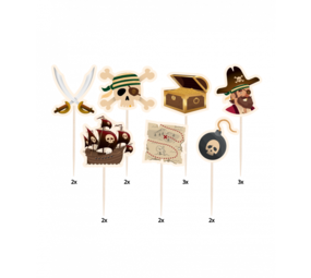 Paper Dreams Brochettes de pirates | 16 pièces