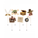 Paper Dreams Pirate Skewers | 16 pieces