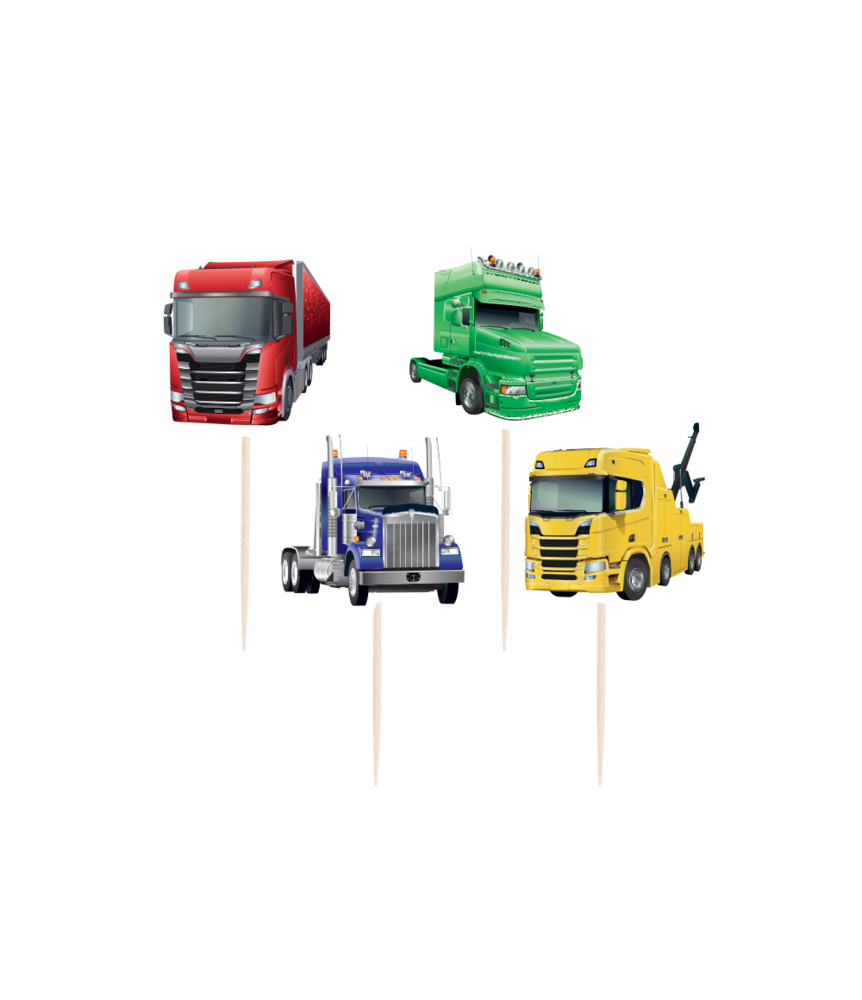 Paper Dreams Sélection de camions | 16 pièces