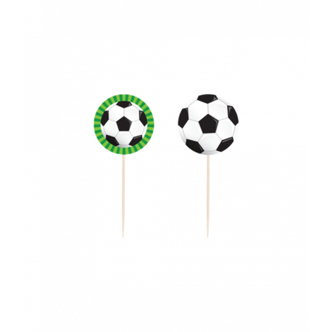 Paper Dreams Football Cocktail Picks World 6.5cm | 16 pieces