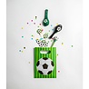 Paper Dreams Fußball-Partytüten Welt 16x23cm | 6 Stück Paper Dreams Fußball-Partytüten Welt 16x23cm | 6 Stück