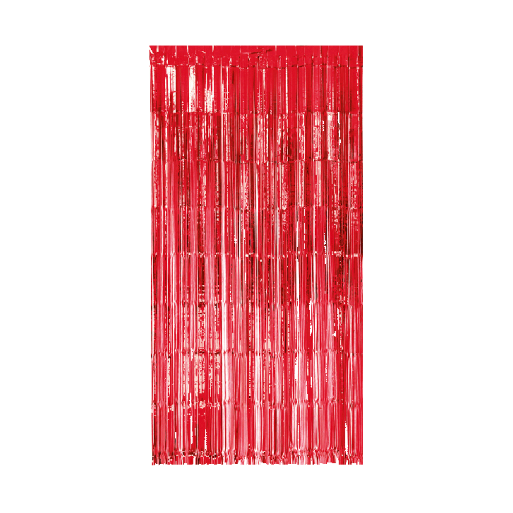 Paper Dreams Türvorhang aus roter Folie, 100 x 200 cm | pro Stück
