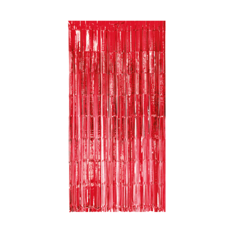 Paper Dreams Türvorhang aus roter Folie, 100 x 200 cm | pro Stück