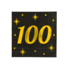 Paper Dreams Napkins 100 Years Classy 33x33cm | 16 pieces Paper Dreams Napkins 100 Years Classy 33x33cm | 16 pieces