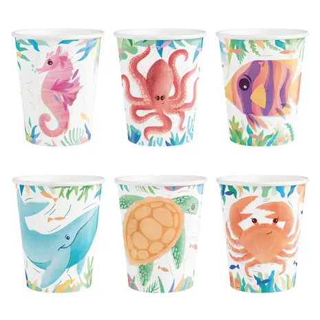 Tuf-Tuf Ocean Cups 220ml | 6 pieces