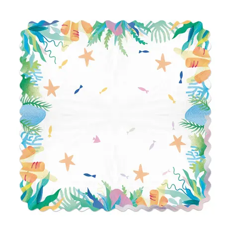 Tuf-Tuf Ocean Napkins 33x33cm | 10 pieces